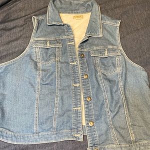 Denim vest